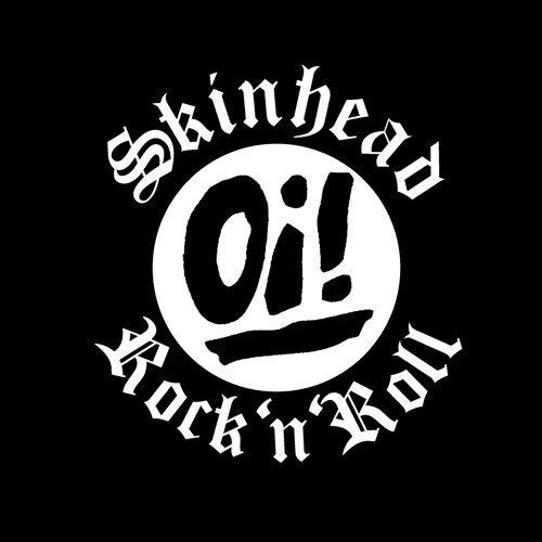 Skinhead Rock'n'Roll - Stoffaufnäher (Druck)