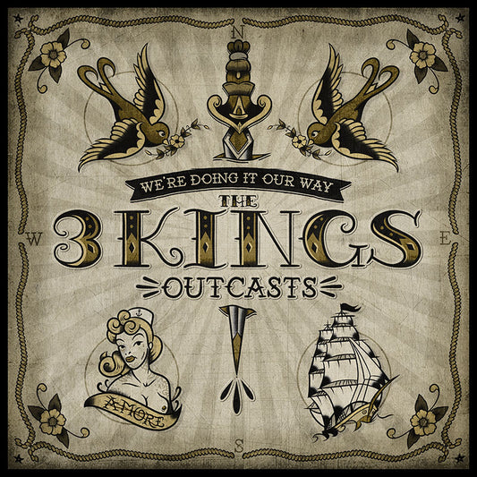 The 3 Kings "Outcasts" CD (DigiPac)