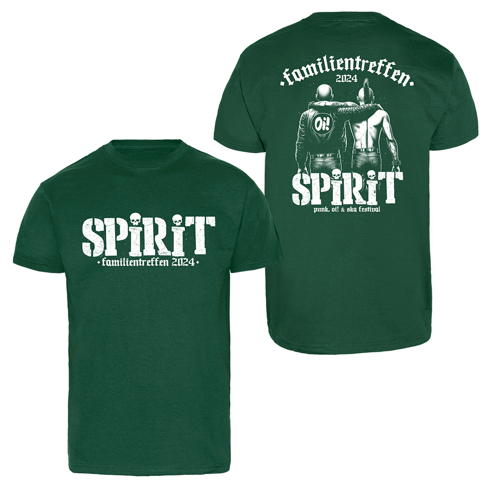 Spirit Festival "Family Reunion 2024" T-Shirt (green)