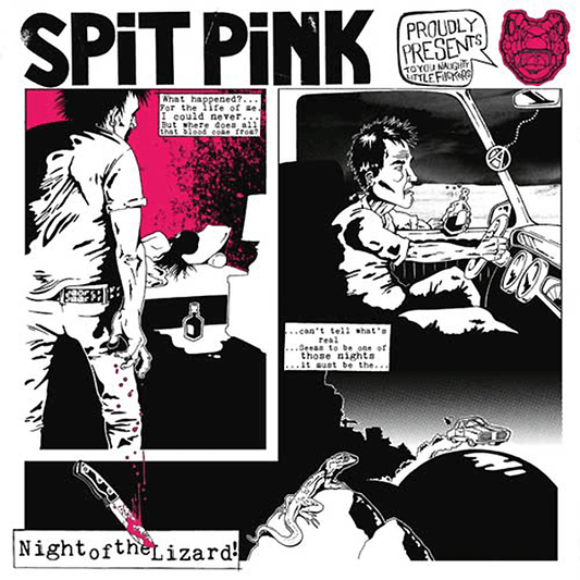 Spit Pink "Night Of The Lizard" LP (lim. 200, black)