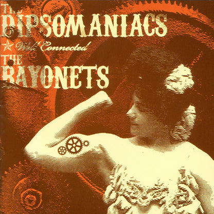 split Dipsomaniacs / The Bayonets "Well connected" CD