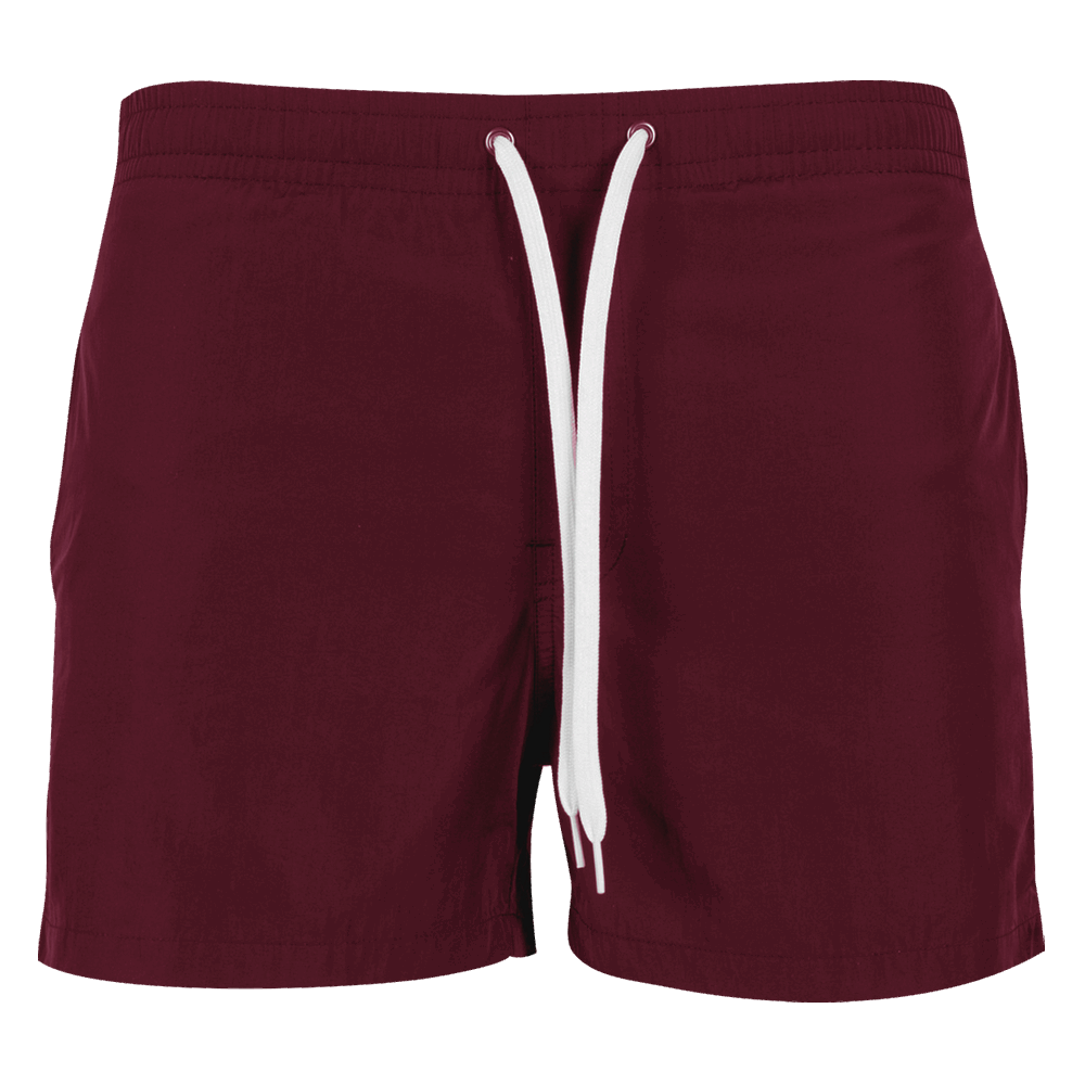 Badeshorts / Swim Shorts "BYB" (bordeaux)