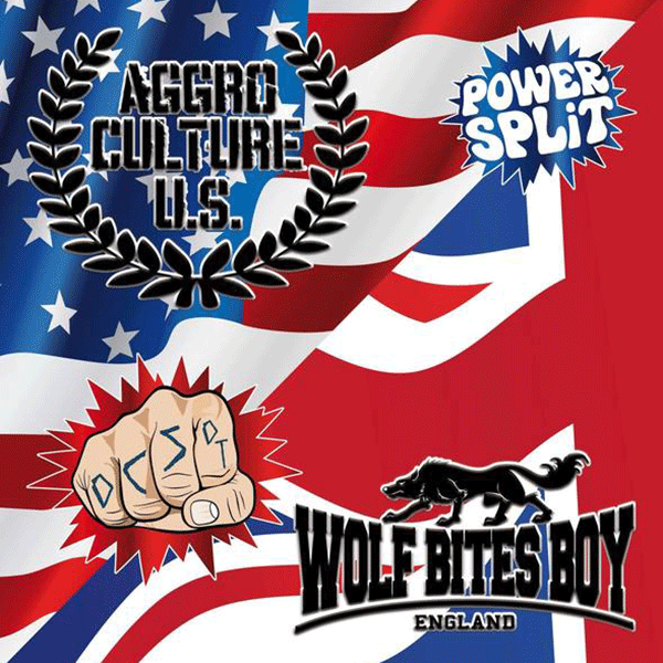 split Aggroculture U.S. / Wolf Bites Boy "same" LP (lim. 300, black) - Premium  von Spirit of the Streets für nur €15.90! Shop now at Spirit of the Streets Mailorder