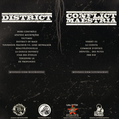 split District / Conflict Maestria "same" LP