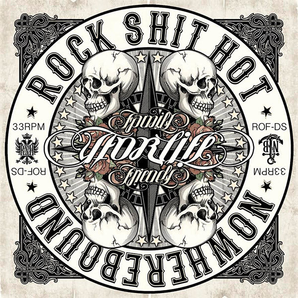split Nowherebound / Rock Shit Hot "Til death - for life"  LP (lim. col.) - Premium  von Spirit of the Streets Mailorder für nur €9.90! Shop now at Spirit of the Streets Mailorder