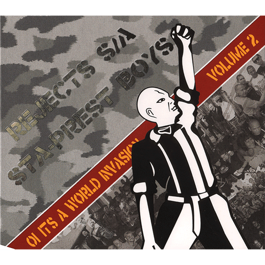 split Rejects SA / Sta-Prest Boys "Oi! it's a world invasion 2" CD (DigiPac)