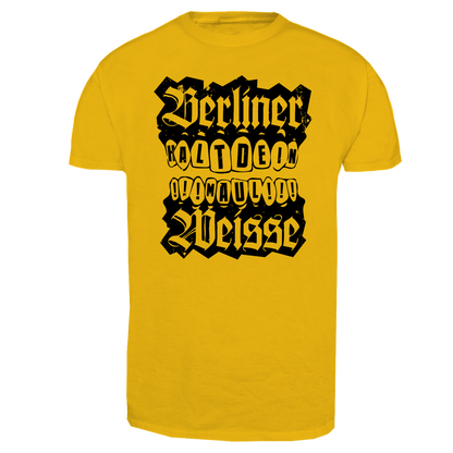 Berliner Weisse "Shut Up" T-Shirt (jaune)