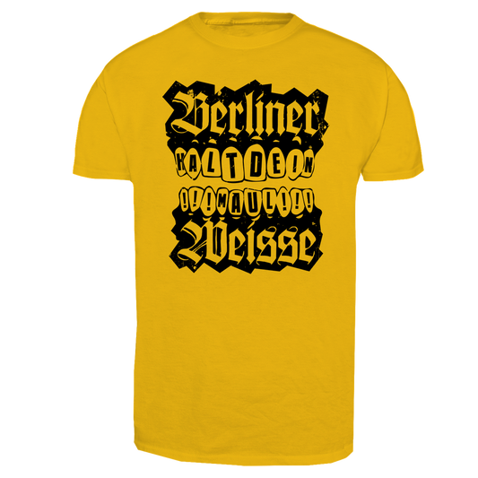 Berliner Weisse "Shut Up" T-Shirt (yellow)