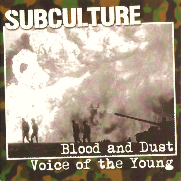 Subculture "Blood and dust" EP 7" (lim. 200, dark marble) - Premium  von Contra für nur €5.90! Shop now at Spirit of the Streets Mailorder