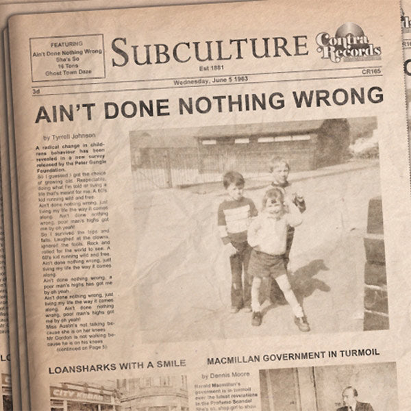 Subculture "Ain't done..." EP 7" (lim. 100, bone)