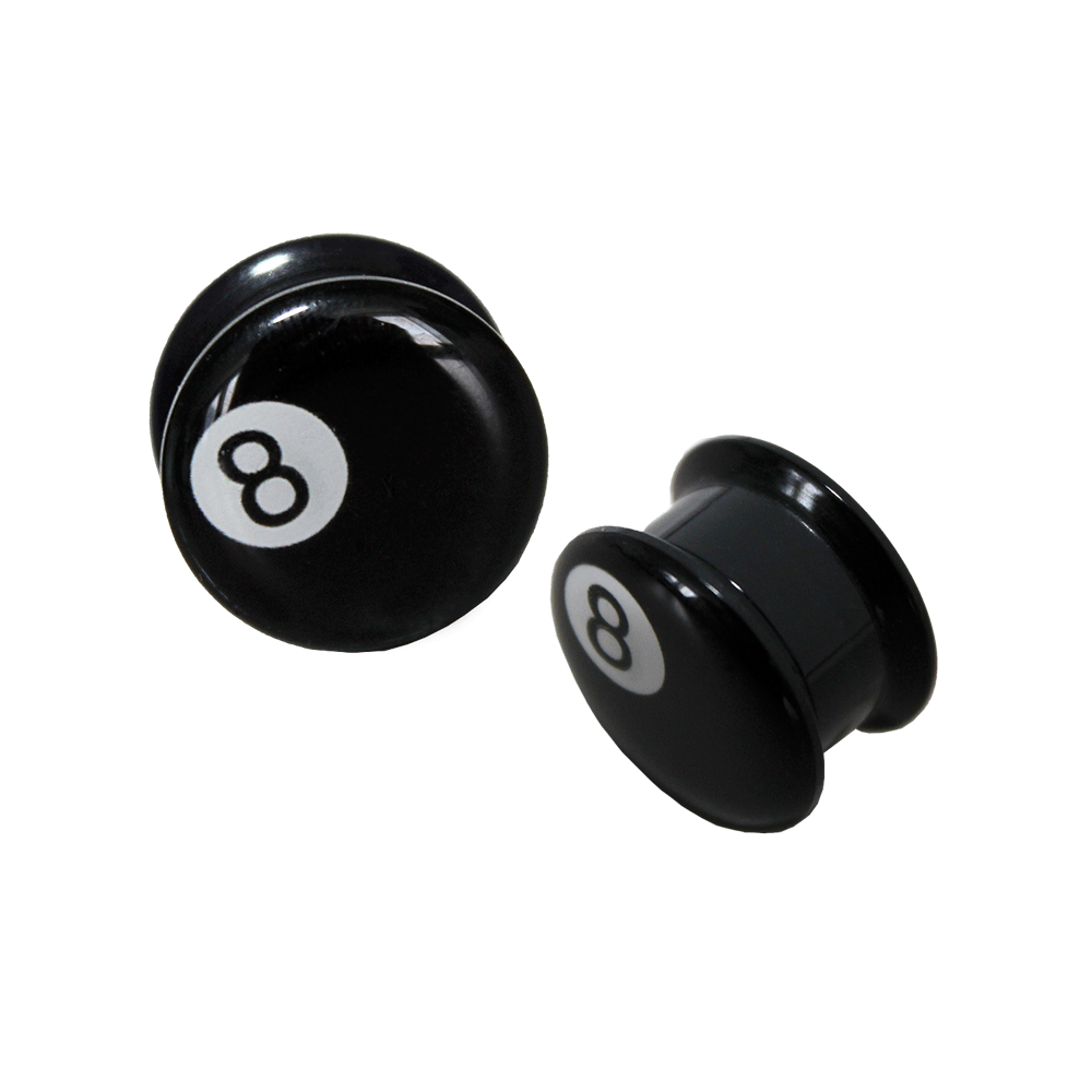 8 Ball Plug Acryl