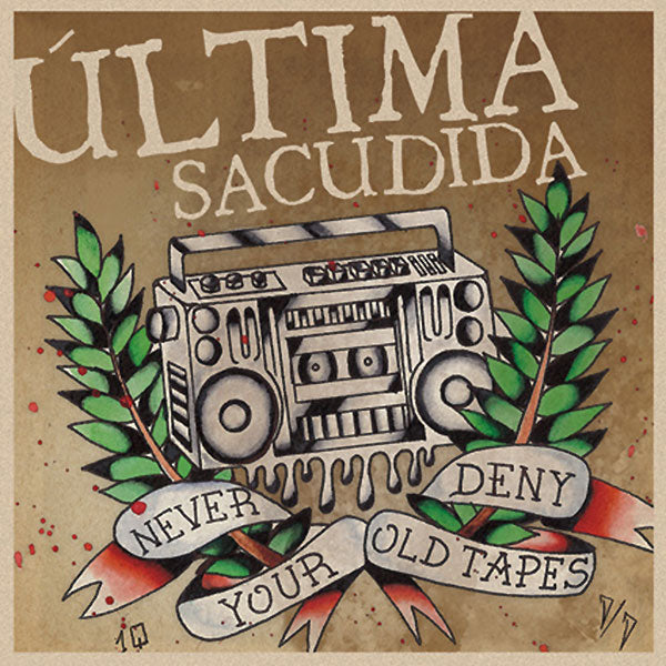 Ultima Sacudida "Never deny your old tapes" LP (lim. 200, black) - Premium  von Spirit of the Streets Mailorder für nur €9.85! Shop now at Spirit of the Streets Mailorder