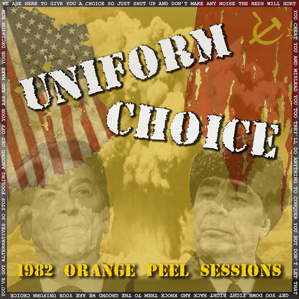Uniform Choice "1982 Orange Peel Session" EP 7" (lim.600, orange) - Premium  von Spirit of the Streets Mailorder für nur €7.90! Shop now at Spirit of the Streets Mailorder