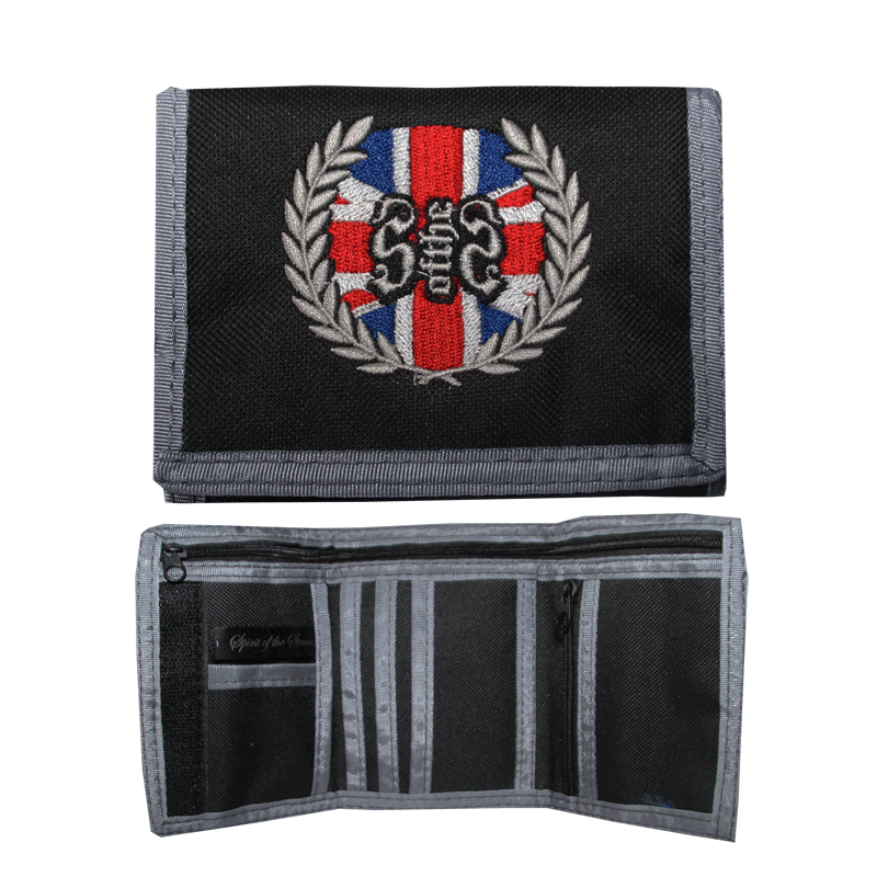 Geldbörse / Wallet "Union Jack Spirit " (schwarz/grau)